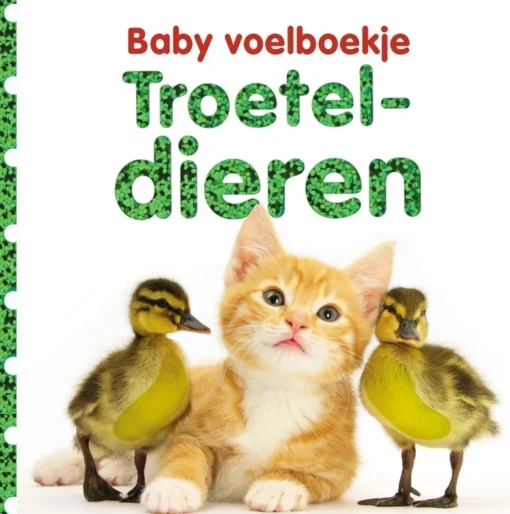 Veltman Uitgevers Baby voelboekje Troeteldieren