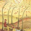 Bijdehansje Postkaart Fall Fun