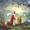 Bijdehansje Postkaart Sint Nicolaas