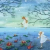 Bijdehansje Postkaart Waterfairies