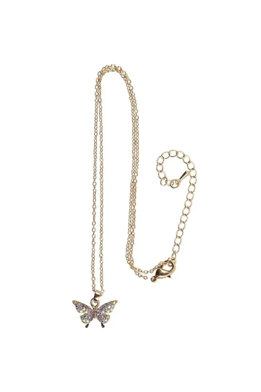 Great Pretenders Boutique Butterfly Gem Necklace