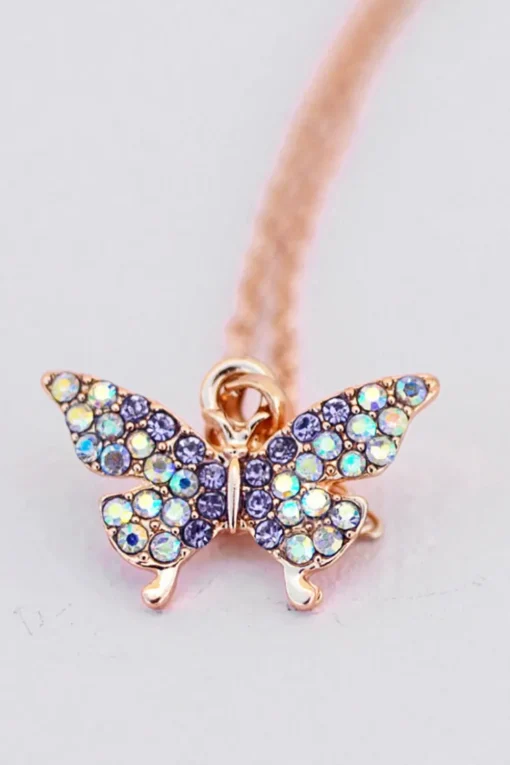 Great Pretenders Boutique Butterfly Gem Necklace