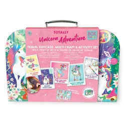 Houtendiershop Box Candiy Activiteitenset Unicorn in Koffertje