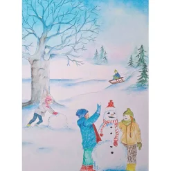 Brechtje Duijzer Ansichtkaart Winter