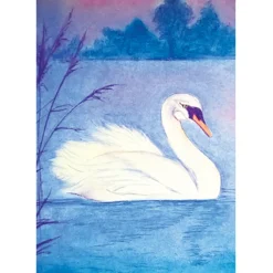 Brechtje Duijzer Wenskaart Zwaan