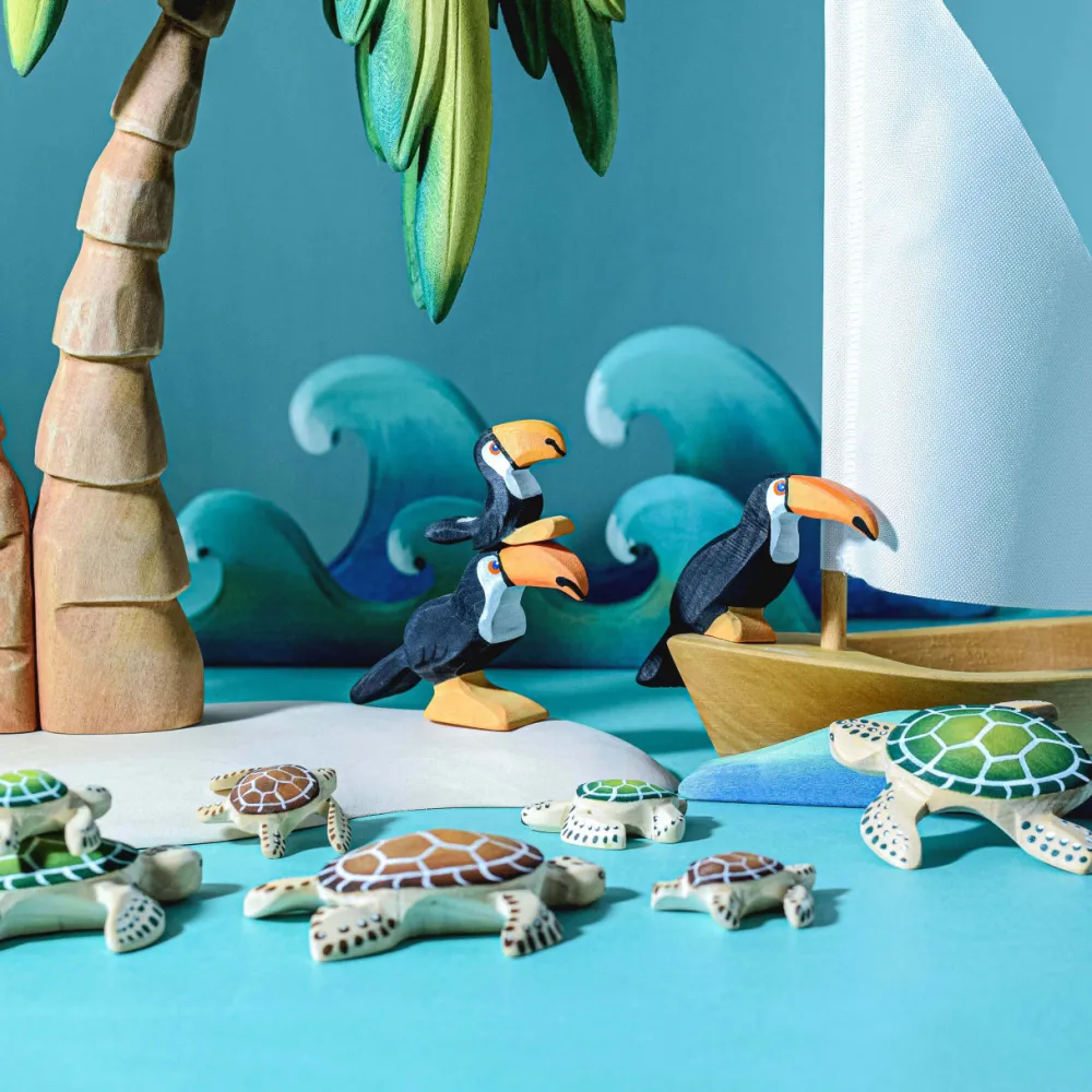 bumbu toys Baby Schildpad Bruin