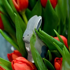 bumbu toys Konijn Grijs Zittend