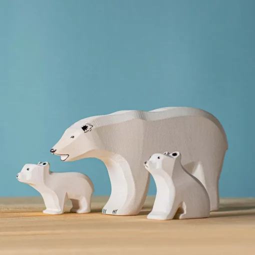 bumbu toys BumbuToys IJsberen op ijsschots Set 4-delig