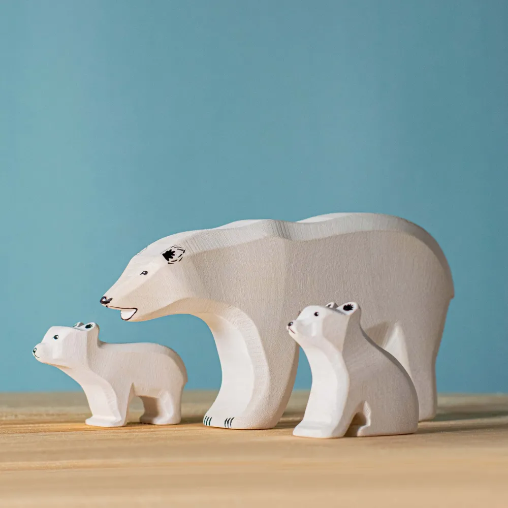 bumbu toys BumbuToys IJsberen op ijsschots Set 4-delig