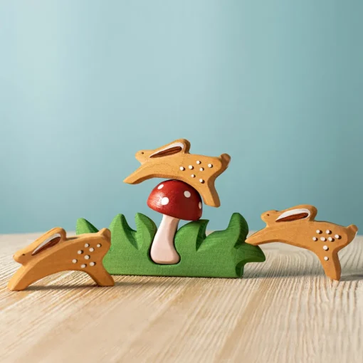 bumbu toys BumbuToys Paddenstoel in Gras