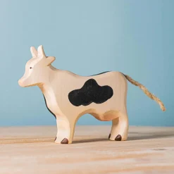 bumbu toys BumbuToys Zwartbont Koe Staand