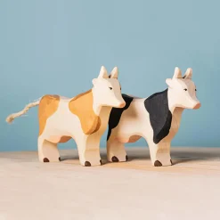 bumbu toys BumbuToys Zwartbont Koe Staand