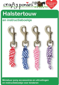 crafty ponies Halstertouw Blauw