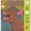 Djeco Kraskaarten Dinosauriërs