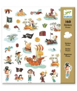 Djeco Stickerset Pirates