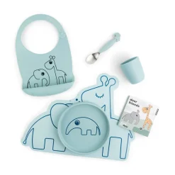 Done by Deer Kinderservies Cadeauset Siliconen Blue