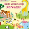 Uitgeverij Usborne Eerste stickerboekje Dierentuin