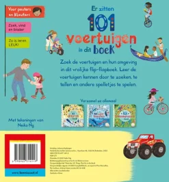 Lemniscaat Er zitten 101 voertuigen in dit boek