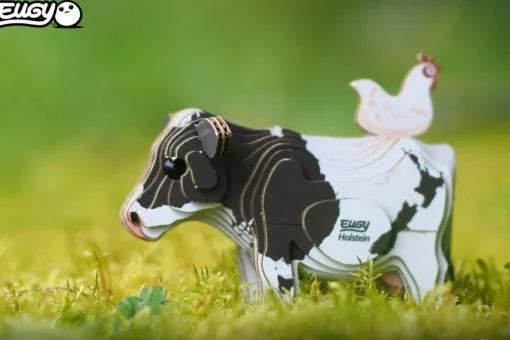 Eugy 3D Bouwpakket Holstein Koe