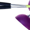 Eureka Acrobat Rubber Diabolo Paars met Alu Handstokken