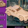 Eureka 3D Hout Model Gepetto´s Sports Car