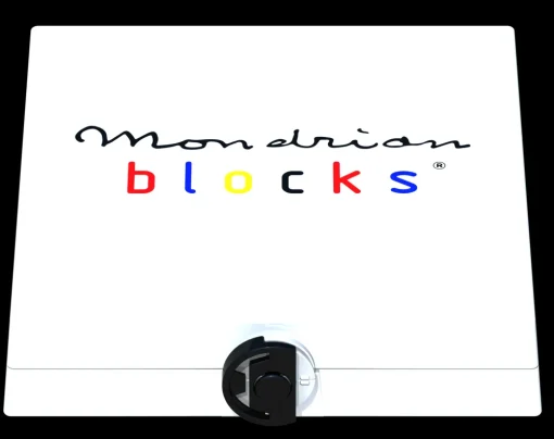 Eureka Mondrian Blocks White Edition