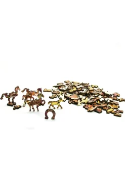 Eureka Rainbo Houten Puzzel Wild Paard 103pcs