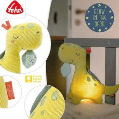 Fehn Knuffel Nachtlampje Dino