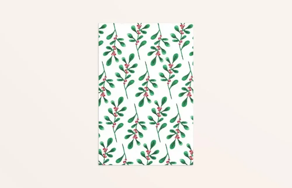 Fritsy Kerstkaart Hulsttakken met Envelop