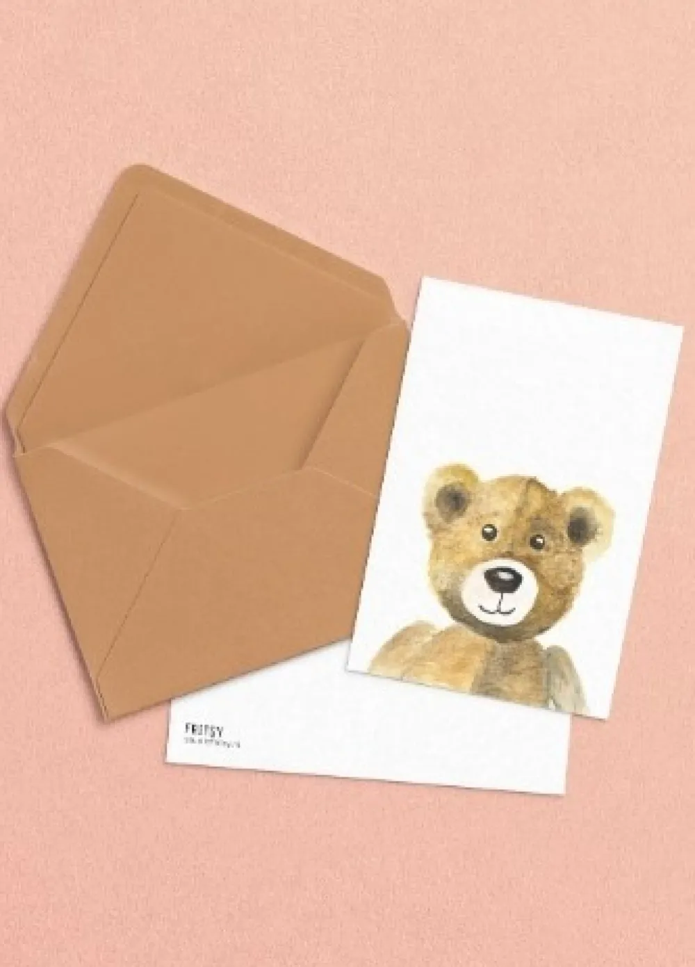 Fritsy Postkaart Beer