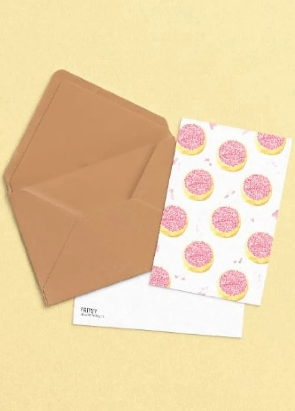 Fritsy Postkaart Beschuit met Muisjes Roze