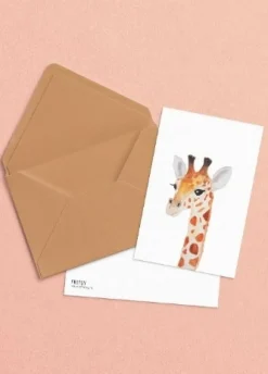 Fritsy Postkaart Giraffe