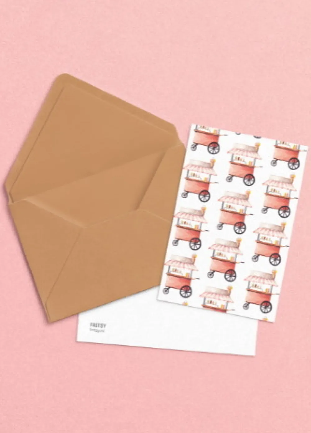 Fritsy Postkaart IJscokar