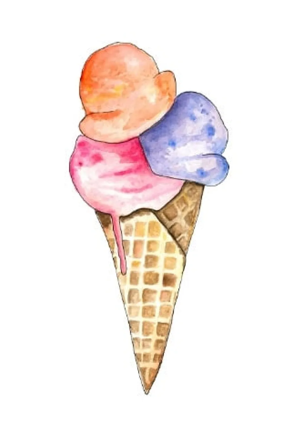 Fritsy Postkaart Italiaans IJs