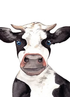 Fritsy Postkaart Koe