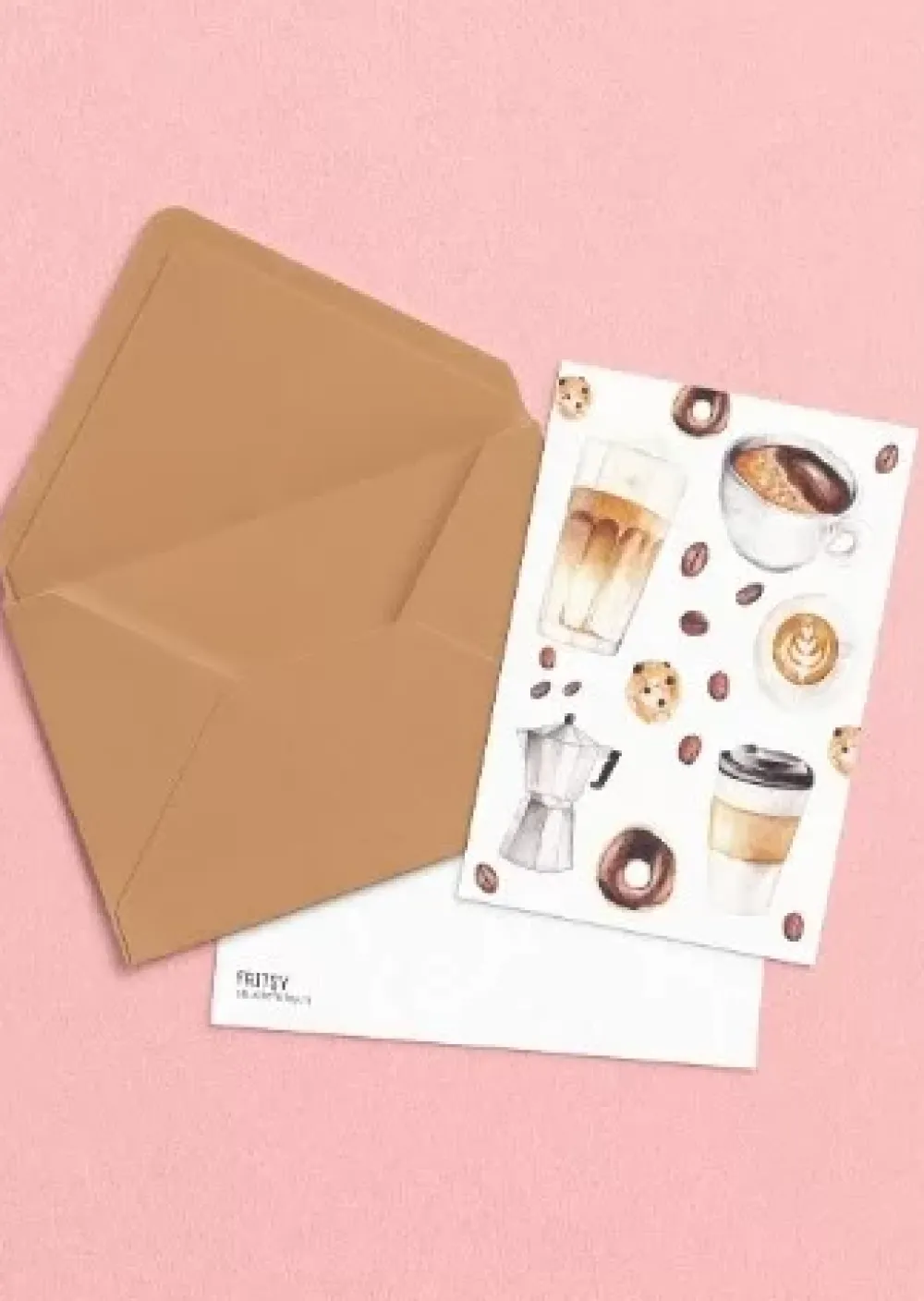 Fritsy Postkaart Koffie