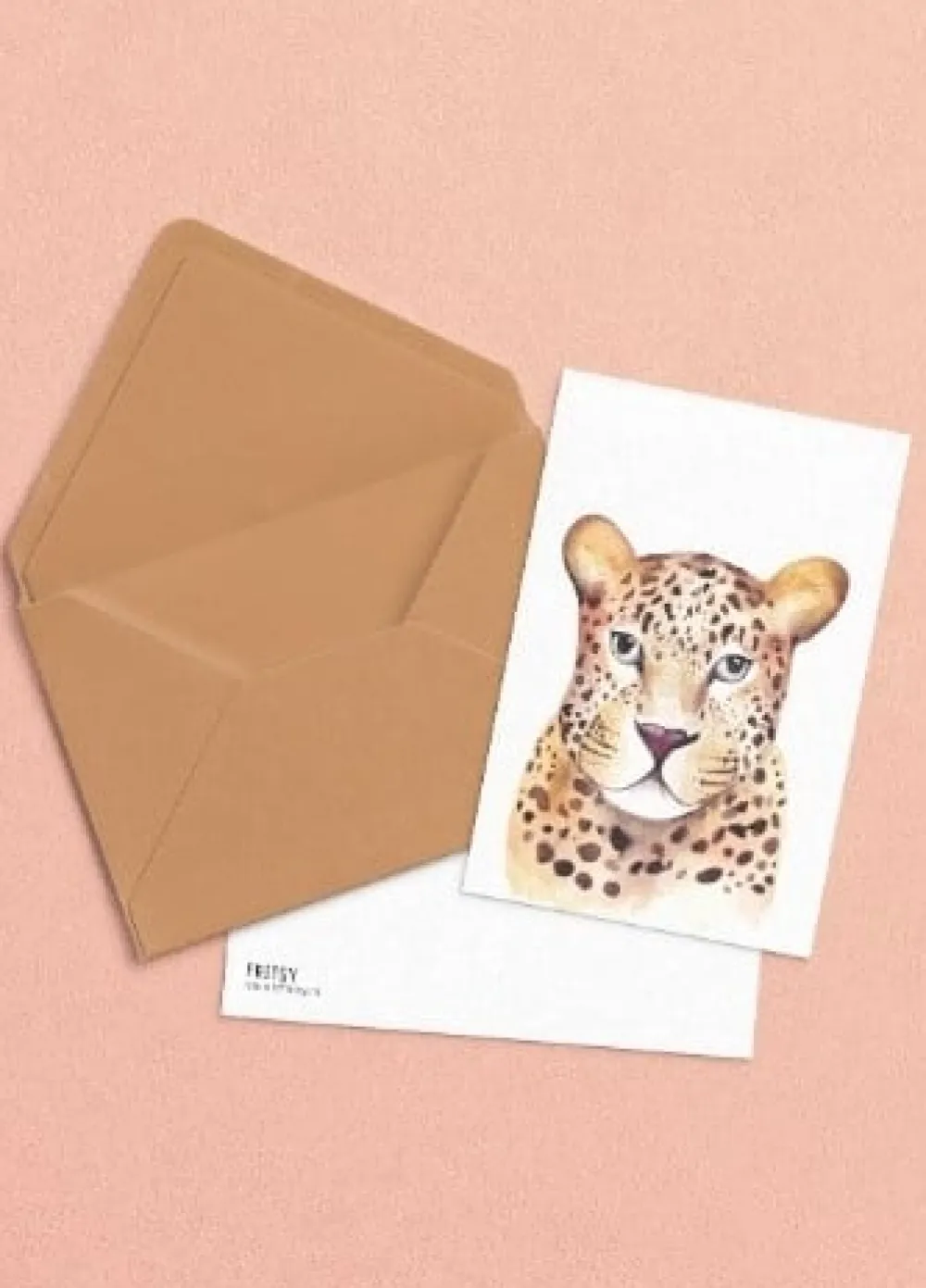 Fritsy Postkaart Luipaard