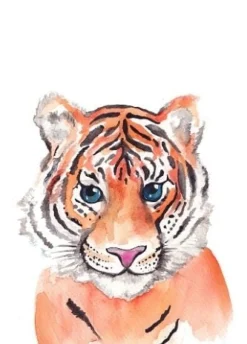 Fritsy Postkaart Tijger