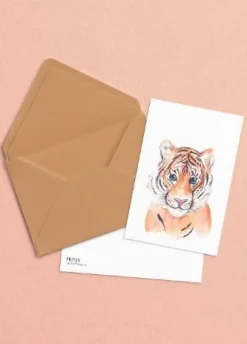 Fritsy Postkaart Tijger