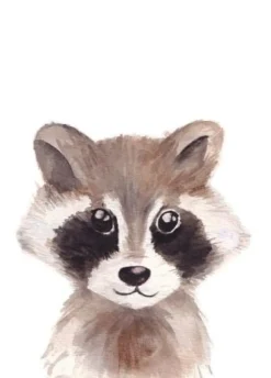 Fritsy Postkaart Wasbeer