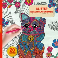 Image Books Glitter Kleurplaten Boek Happiness