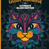 Image Books Glitterkleurboek  Ultimate Black Edition - Night hunters