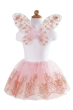 Great Pretenders Rose Goud Tutu en Vleugels Size 4-6