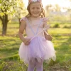 Great Pretenders Shimmer Unicorn Jurk & Diadeem Pink size 5-6