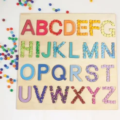 Grimm's Houten Pastel Kralen set 120-delig 10259