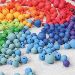 Grimm's Houten Regenboog Kralen set 36-delig 10240