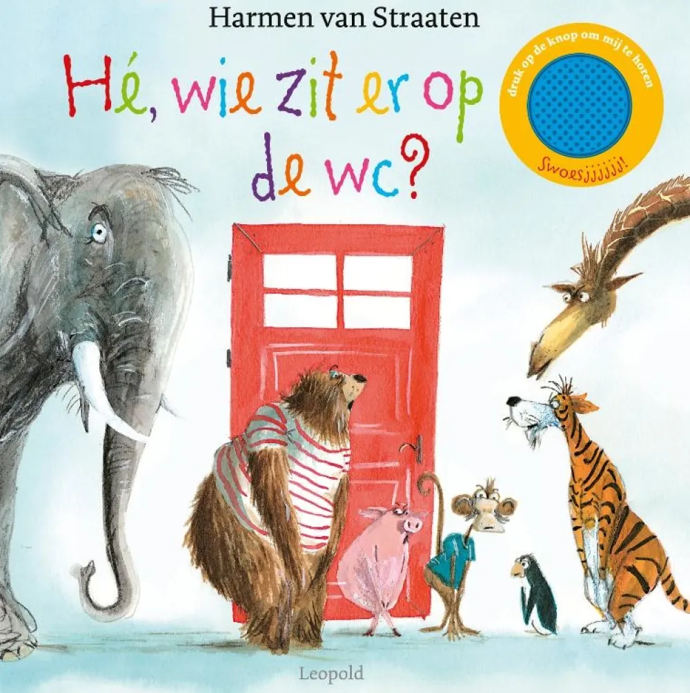 Uitgeverij Leopold Hé, wie zit er op de wc?