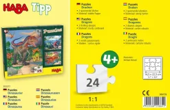 Haba Puzzels Draken 24pcs set 2-delig