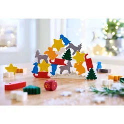 Haba Spel Dier op dier Het Kerststapelspel