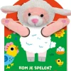 Image Books Handpopboek - kom je spelen? schaap